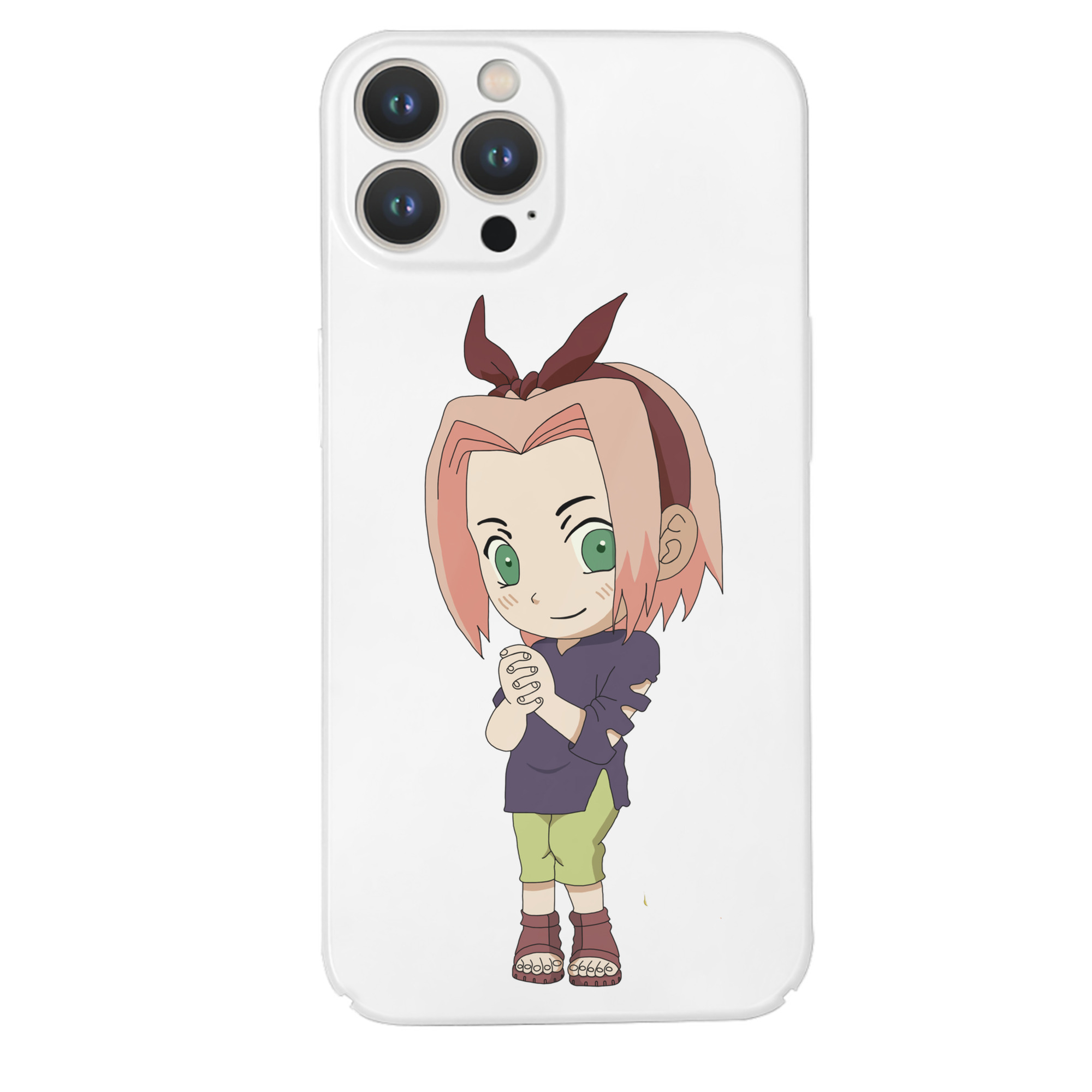 （画像用） NARUTO -ナルト- 春野サクラ Haruno Sakura 【iPhone 14シリーズ対応】ハードケース